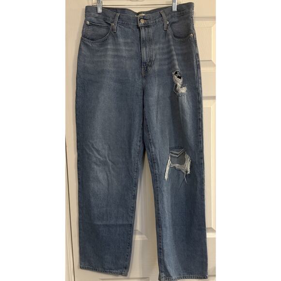 Levi's Denim - Levis Jeans ‘94 Baggy Women 32 Wide Barrel Leg Streetwear Retro Festival Grunge